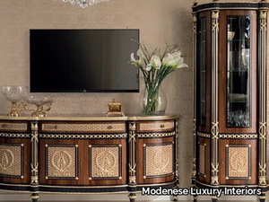 14110 - 14111 - Classic style wooden display cabinet _ Modenese Luxury Interiors