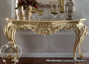 15666 - Wooden console table _ Modenese Luxury Interiors