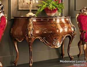 11607 - Solid wood console table with drawers _ Modenese Luxury Interiors