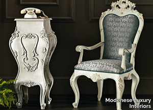 11503 - Upholstered chair with armrests _ Modenese Luxury Interiors