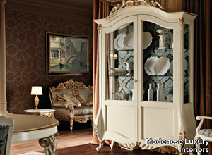 11107 - Solid wood display cabinet _ Modenese Luxury Interiors