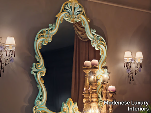 11631 - Wall-mounted framed mirror _ Modenese Luxury Interiors