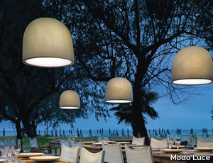 CAMPANONE OUTDOOR - Polyethylene outdoor pendant lamp _ Modo Luce