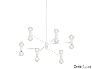 CHANDELIER - Painted metal pendant lamp _ Modo Luce