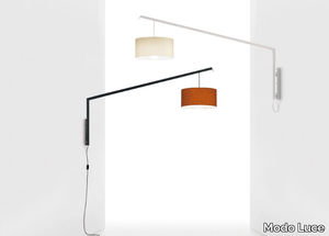 ANGELICA - Adjustable aluminium wall lamp _ Modo Luce