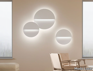 BUTTERFLY - Acoustic LED fabric wall lamp _ Modo Luce