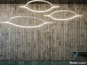 GALILEO - LED painted metal pendant lamp _ Modo Luce