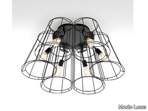 FLORINDA DESNUDA - Painted metal ceiling lamp _ Modo Luce