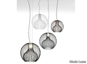 ICARO BALL OUTDOOR - Steel outdoor pendant lamp _ Modo Luce