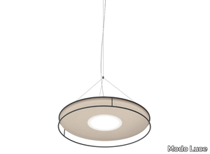 IDEA - Acoustic LED fabric pendant lamp _ Modo Luce