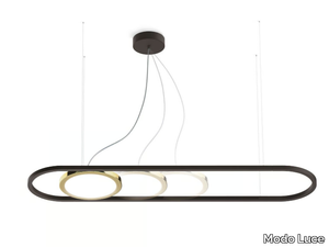 NUCLEO - LED painted metal pendant lamp _ Modo Luce