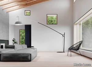 SESTANTE - Adjustable height-adjustable floor lamp _ Modo Luce