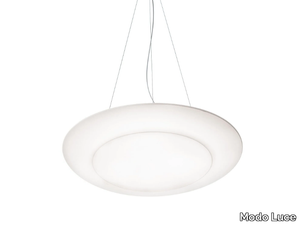 RING TONDA - LED technical fabric pendant lamp _ Modo Luce