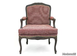 B 206 AMÉLIE - Fabric armchair with armrests _ Modonutti