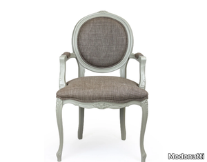 P 229 EMILIE - Medallion beech chair with armrests _ Modonutti