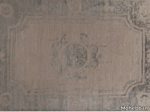 LOFT S97C - Patterned Bamboo silk rug _ Mohebban