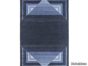 PAPIROFLEXIA - PPF4 - Hand-knotted rug in wool and viscose _ Mohebban