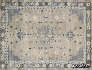 KHOTAN - KH107A - Patterned handmade rug _ Mohebban