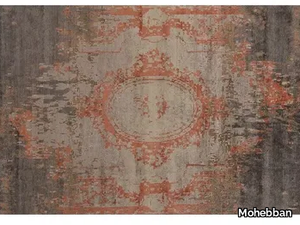 LOFT L216B - Patterned handmade Bamboo silk rug _ Mohebban