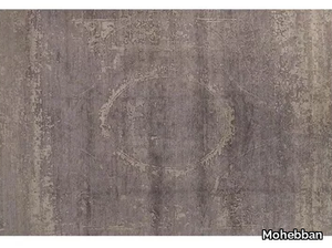 LOFT L212B - Patterned handmade Bamboo silk rug _ Mohebban