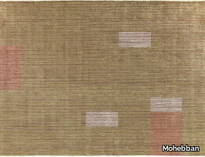 LINES - L5 - Handmade viscose rug _ Mohebban