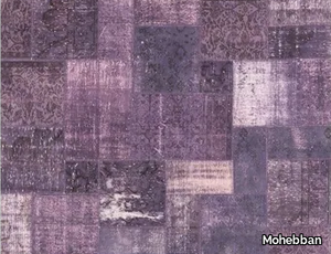 PATCHWORK LILAC - Patchwork handmade rug _ Mohebban