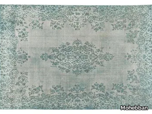 VINTAGE JEANS BLUE - Vintage style custom rug _ Mohebban