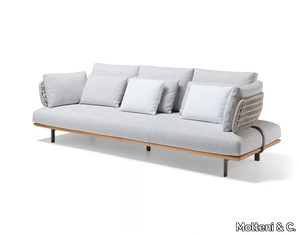 SWAY - Sectional fabric garden sofa _ Molteni & C.