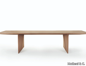 AVA - Rectangular wooden table _ Molteni & C.