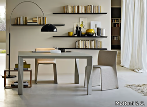 DIAMOND - Square glass living room table _ Molteni & C.