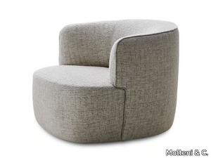 ELAIN - Fabric armchair _ Molteni & C.