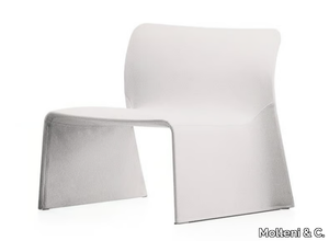 GLOVE - Fabric armchair with removable cover _ Molteni & C.