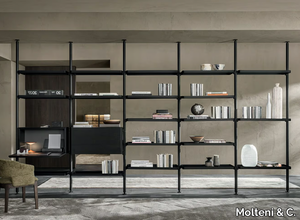 HECTOR - Sectional modular bookcase _ Molteni & C.