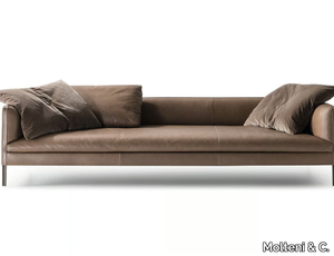 PAUL - 3 seater leather sofa _ Molteni & C.