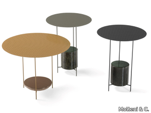 PANNA COTTA OUTDOOR - Round garden side table _ Molteni & C.