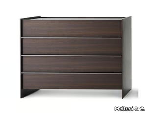 CASPER - Wooden chest of drawers _ Molteni & C.