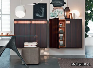 PASS-WORD EVOLUTION - Suspended highboard with doors _ Molteni & C.