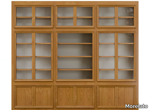 MASCHERA - Sectional cherry wood bookcase _ Morelato