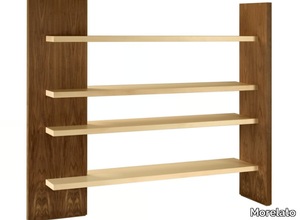 CARTESIA - Open wooden bookcase _ Morelato