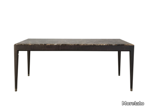 ITALO - Rectangular ash and marble table _ Morelato