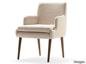 CHEVY - Upholstered fabric chair _ Morgan