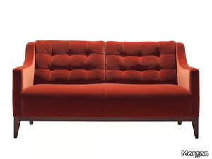 HAMPTON - Tufted 2 seater fabric sofa _ Morgan