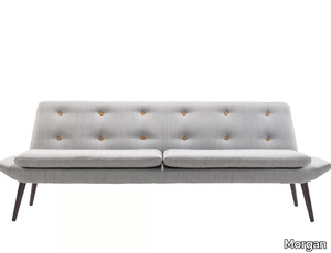 MIAMI - 3 seater tufted fabric sofa _ Morgan