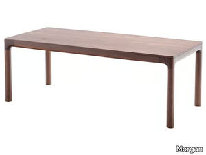 RAKINO - Rectangular wooden coffee table _ Morgan