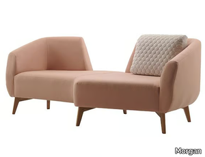 VALENCIA - Upholstered fabric day bed _ Morgan