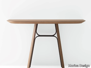 BRIDGE - Demilune wooden console table _ Morica Design