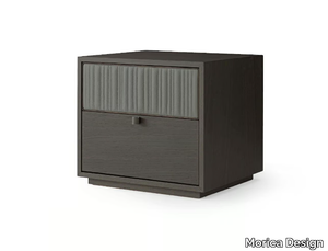 CANETTE - MDF bedside table with drawers _ Morica Design