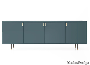 UNIVERSE - Wooden sideboard with doors _ Morica Design