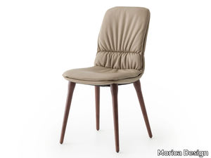 COCO - Upholstered leather chair _ Morica Design