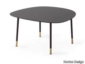 PEBBLE - Low metal coffee table for living room _ Morica Design